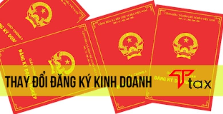 thay đổi GPKD Ttax