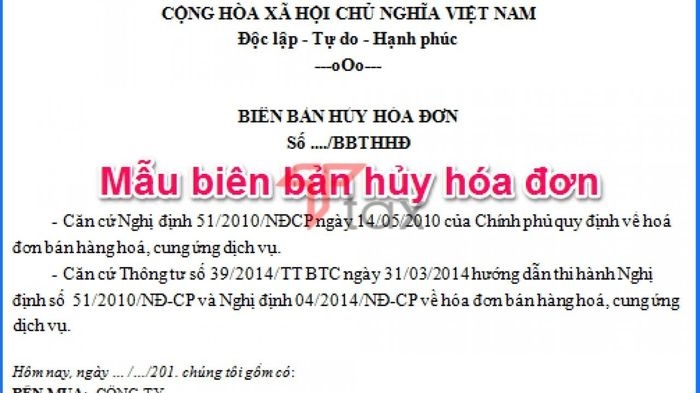 bien-ban-huy-hoa-don-dien-tu Biên bản hủy hóa đơn điện tử