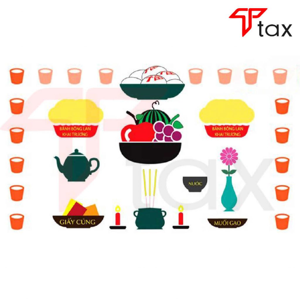 cách cúng khai trương ttax