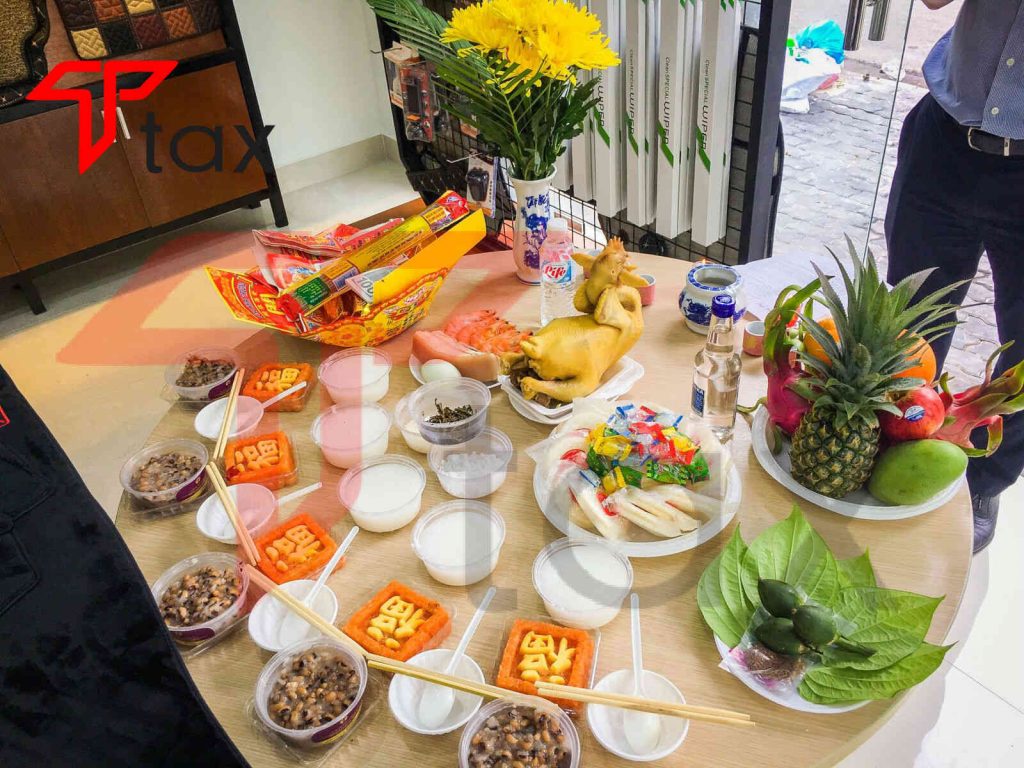 cúng khai trương đầu năm