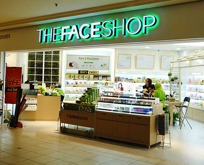 Mẫu bảng hiệu mỹ phẩm