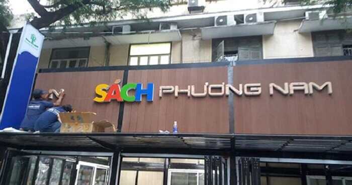 Mẫu bảng hiệu nhà sách