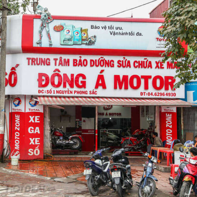Mẫu bảng hiệu sửa xe