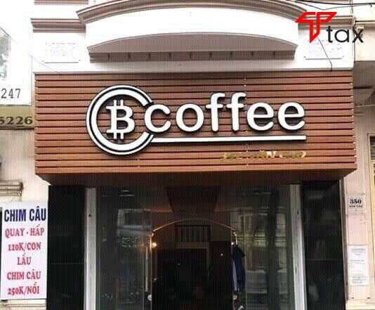 Bảng hiệu cà phê