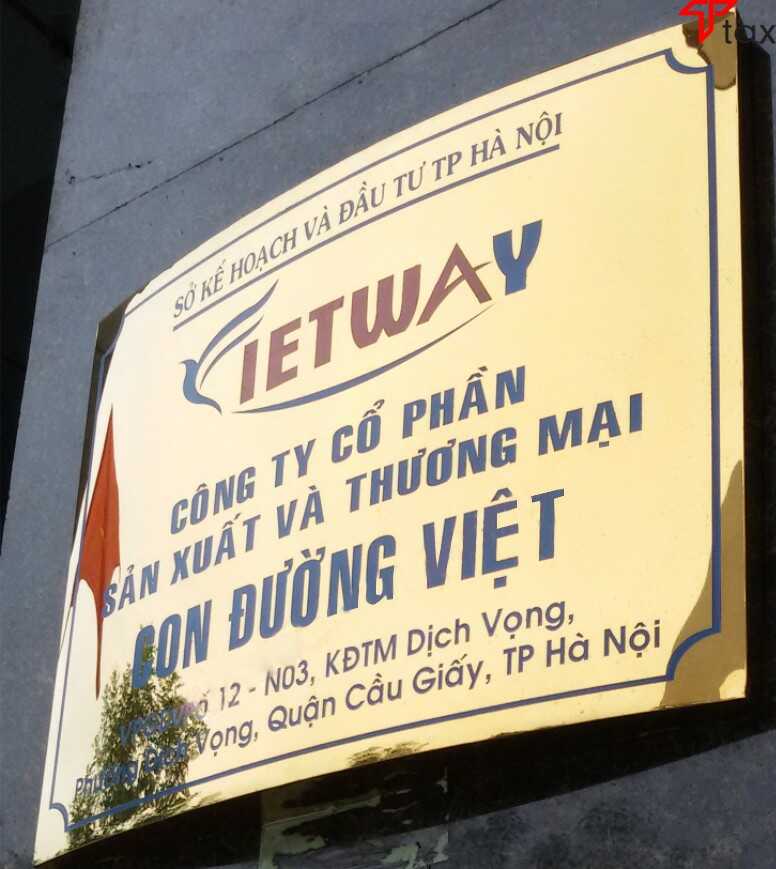 bảng hiệu công ty