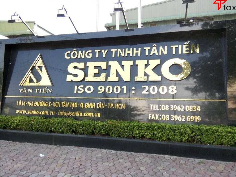 bảng hiệu công ty
