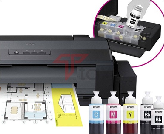 cách đổ mật máy in epson