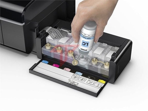 cách đổ mật máy in epson